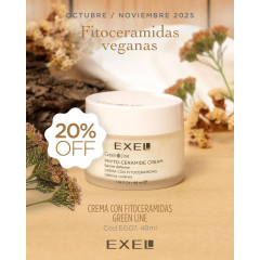 Biocosmética Exel Green Line Crema con Fitoceramidas - 48ml