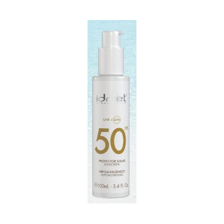Idraet Dermopurity Protector Solar SPF 50 Emulsión Facial - AMPLIO ESPECTRO 100 ml