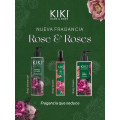 Idraet Kiki Bath & Body Rose and Roses Body Cream 185 ml
