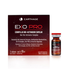Carthage Exo Pro – Complejo Bio Activador Capilar 2 frascos ampollas x 10 ml