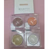 Promo kit 1 Mila Marzi Repuesto de maquillaje compacto polvo mate +  4 Sombras compactas
