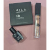 Promo kit 4 Mila Marzi Polvo Compacto Microfinish ULTRA HD +Maq. Hidratante Siliconado Corrector HD + Tinta Black