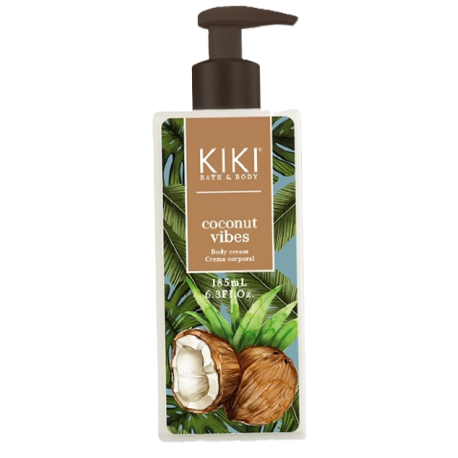 Idraet Kiki Bath & Body  Coconut Vibes - Coconut Vibes - Body Cream 185ml