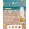 Idraet Dermopurity  Protector Solar con Color FPS 50 de 50ml Tono 1 Light Beige