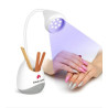 Cabina Flor inalámbrica UV + led 36 wat Soft gel precurado