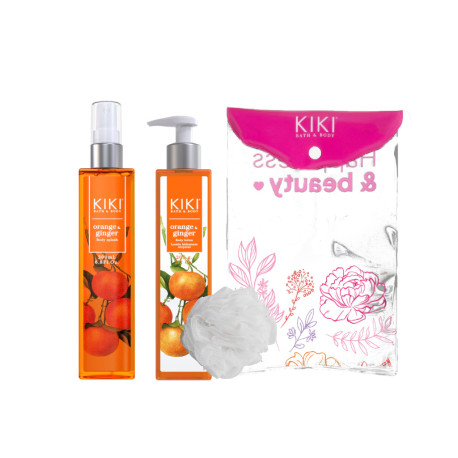 Idraet Kiki Bath & Body ORANGE  & GINGER  POWER GIFT