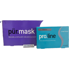 2 x 1 Promo Dermassy Mascarilla Exfoliante con Ácido Glicólico , te llevas Parche para Tratamiento Facial Rosácea