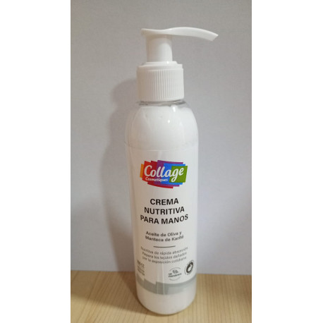 Collage Crema Nutritiva de Manos Aceite de Oliva & Manteca de Karité 200 gr
