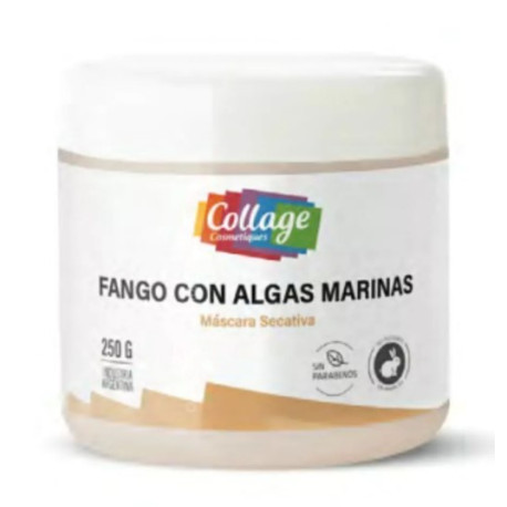 Collage Fango con Algas Marinas - Máscara Secativa  500 gr
