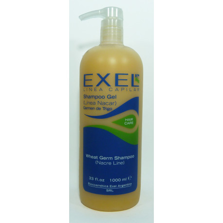 BioCosmética Exel shampoo germen de trigo 1Lt