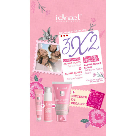 Idraet Dermopurity Promo Eye Contour Alpine Rose 3x2