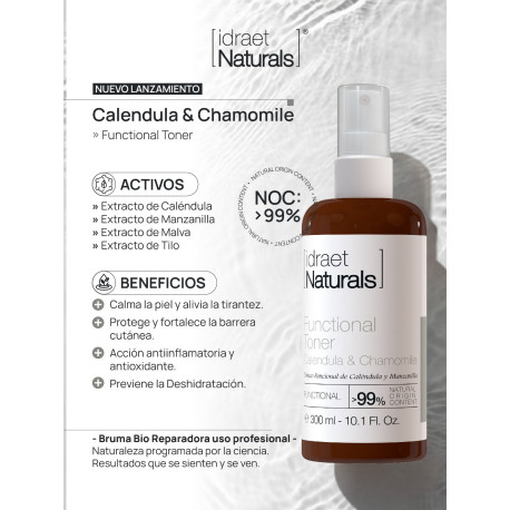 Idraet Naturals  Caléndula & Chamomile Functional Toner