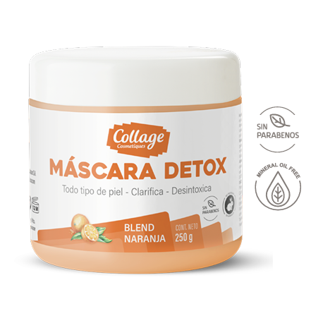 Collage Máscara Detox Blend Naranja 500 grs