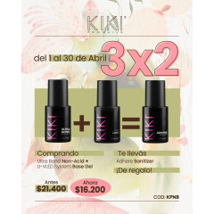 Idraet Promo Kiki Pronails 3 x 2 U-VLED