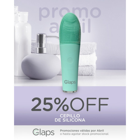 Glaps Cepillo de Silicona 2 en 1