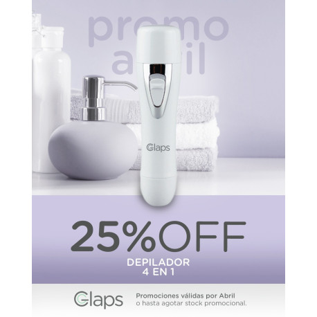 Glaps Depiladora 4 en 1