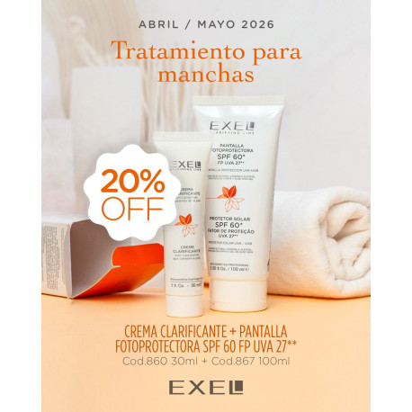 BioCosmética Exel PromoBook Tratamiento Manchas