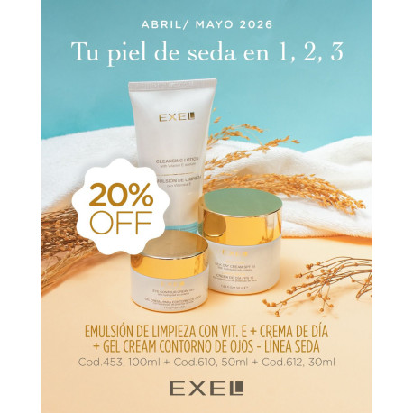 BioCosmética Exel PromoBook  Tu piel seda  en 1,2,3