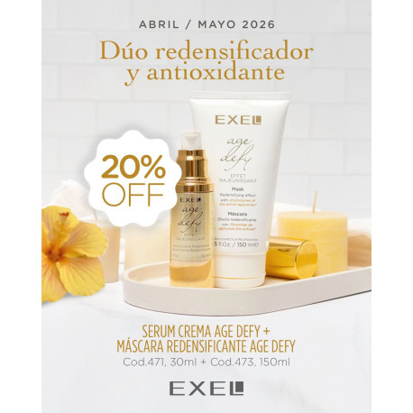 BioCosmética Exel PromoBook Dúo Redensificador y Antioxidante
