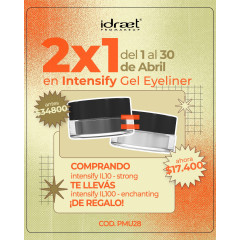 Idraet Promo Pro MakeUp 2 x 1 gel Eyeliner