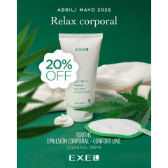Biocosmética Exel Green Line Soothe Emulsión Corporal  x 150 ml