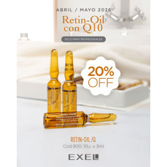 BioCosmética Exel Retin-Oil Q X 10 amp.