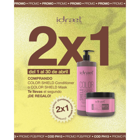 Idraet Promo Pro Hair Color Shield 2 x1 Combinado