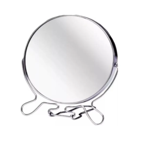 Espejo Redondo Doble Con Aumento Para Maquillaje