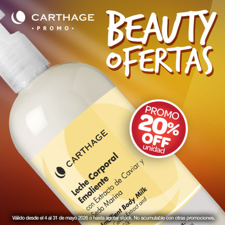Carthage  Leche  Corporal Emoliente  500 ml.
