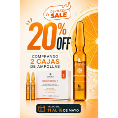 Promo Dermassy Lendan Vitamin Forza C Tratamiento Reparador Intensivo  x 2 CAJAS