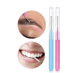 Mini Cepillos para Laminado de Cejas x 2 unidades
