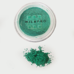 Mila Marzi PRO Sombra en Polvo Pigmento Puro (Pote) x 2grs. verde esmeralda