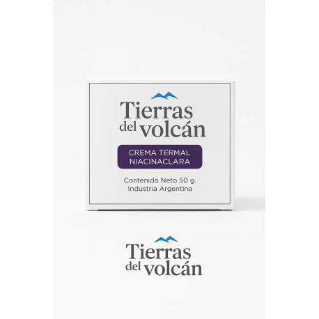 Tierras del Volcán Crema Termal Niancinaclara 50gr