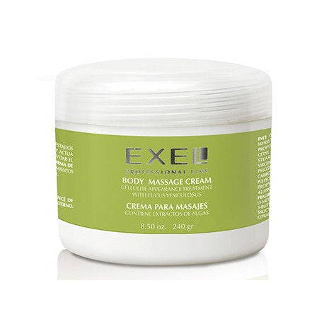 BioCosmética Exel Crema para Masajes con Extractos de Algas 240 gr.