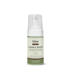 Collage Pistacho Espuma Concentrada para Higiene y Rasurado Clean & Shave 100cc