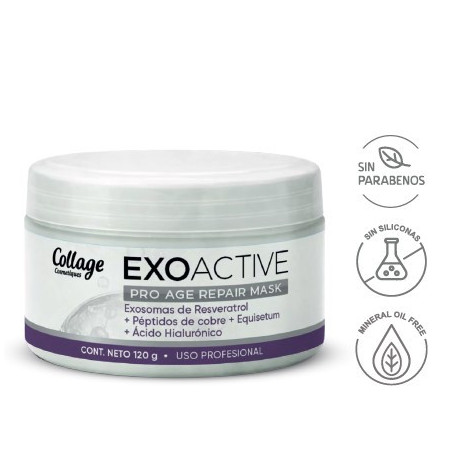 Collage EXO Máscara PRO AGE REPAIR MASK 120g