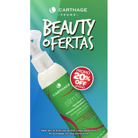 Carthage Slim Fit Nano Emulsion Lipo Reductora x 200ml