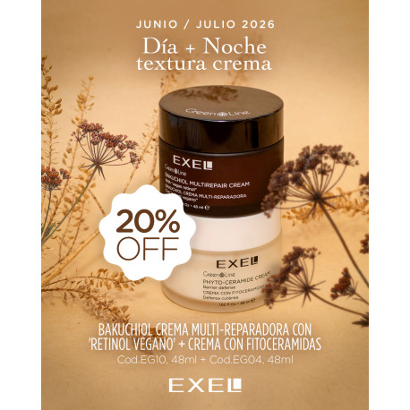 Biocosmetica Exel Promo Book Dia+Noche Textura Crema