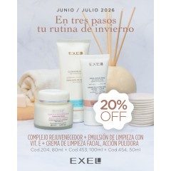 Biocosmetica Exel Promo Book En 3 pasos tu Rutina de Invierno