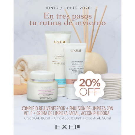 Biocosmetica Exel Promo Book En 3 pasos tu Rutina de Invierno