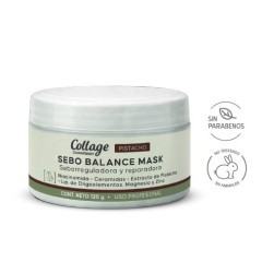 Collage Pistacho Mascarilla Sebo  Balance  Mask 120g