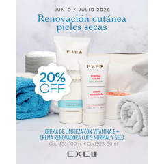 Biocosmetica Exel Promo Book Renovación Cutánea Pieles Secas