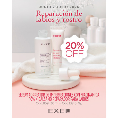 Biocosmetica Exel Promo Book Reparación de Labios y Rostro
