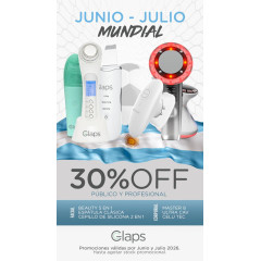 Glaps Cepillo de Silicona 2 en 1