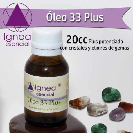 Ignea Aceite Esencial Oleo 33 Plus x 20ml