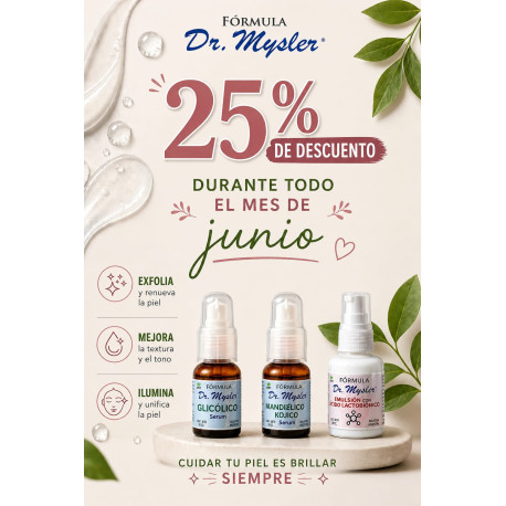 Fórmula Dr Mysler - Serum con Ácido Glicólico al 10% x 30 ml