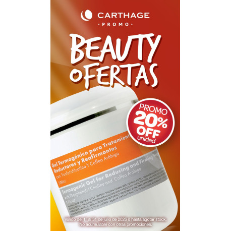 Carthage Gel Termogenico x 500 gr,
