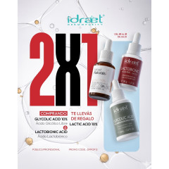 Idraet Promo 2x1Lactobionic Acid  + Lactic Acid 10%