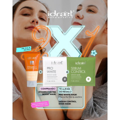 IDRAET PROMO DERMOPURITY  Vitamin C Ultra Boost Mask 2x1