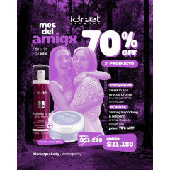 Idraet Promo Dermopurity Comprando Zenskin SOS Rescue Brume, llevate Zen Legs Soothing & Relaxing Cream con 70% OFF.